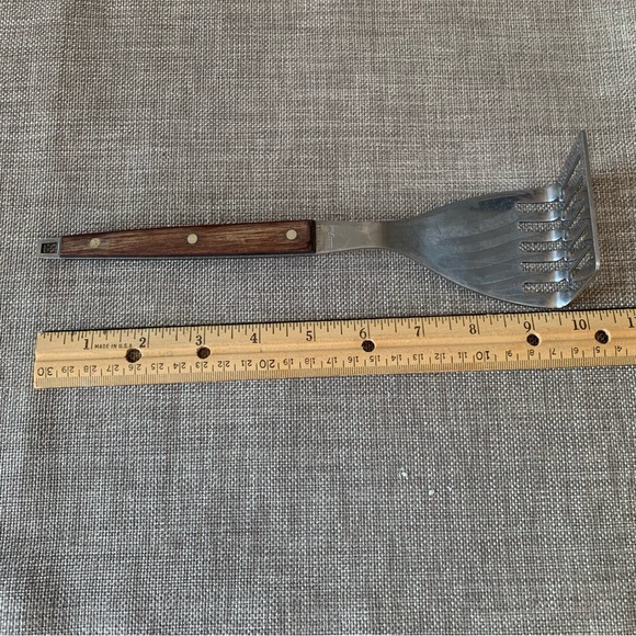 Vintage EKCO Flint Heavy Duty Full Flint Stainless MCM Potato Vegetable Masher - Picture 4 of 13